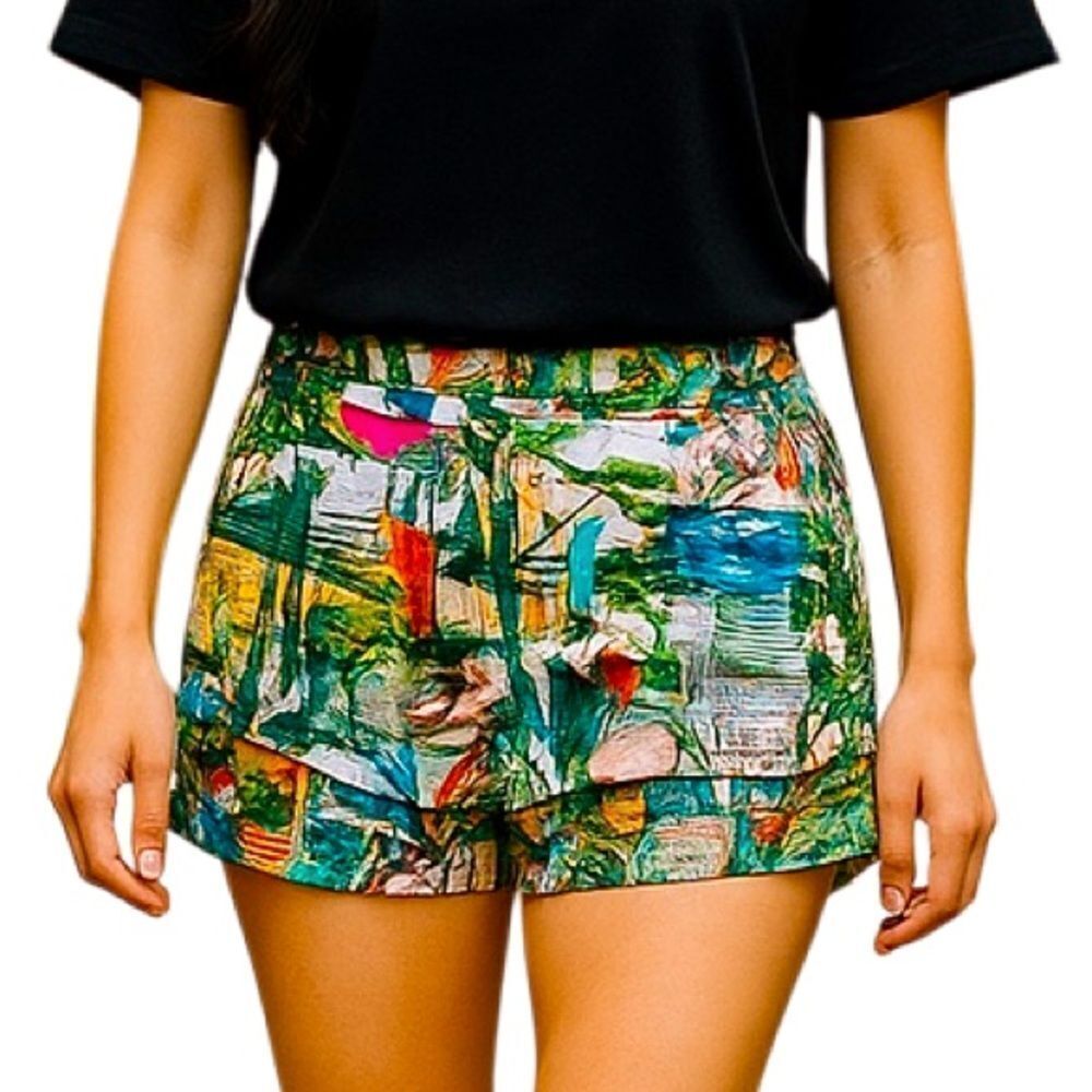 Nicole Miller Tropical Heatwave Shorts